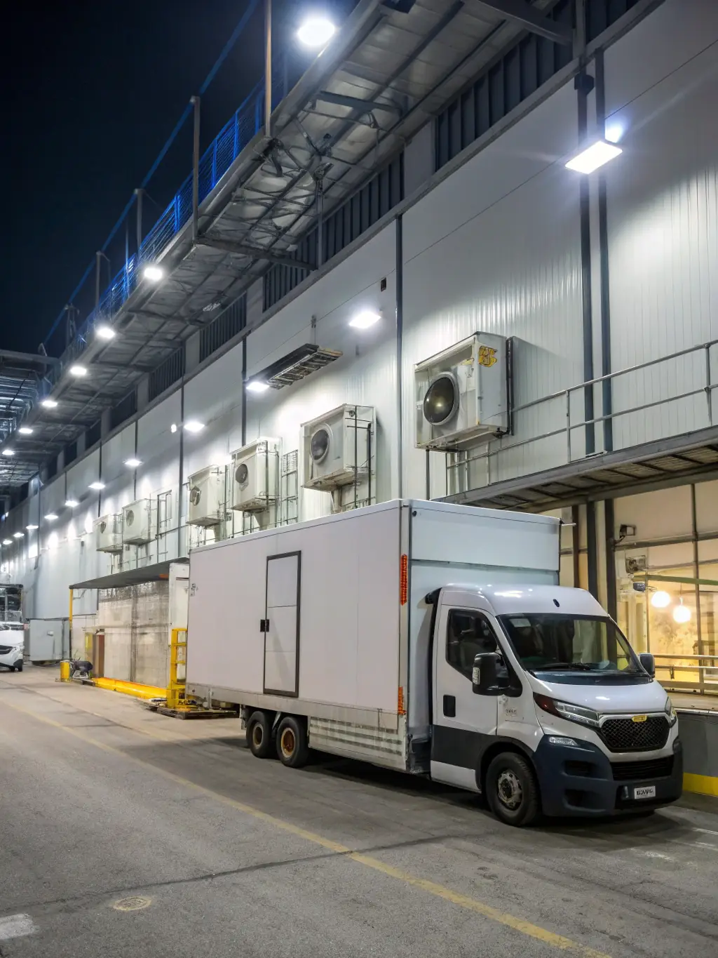 A temperature-controlled CST Transport Ltd truck transporting perishable goods, emphasizing the company's ability to handle sensitive cargo.